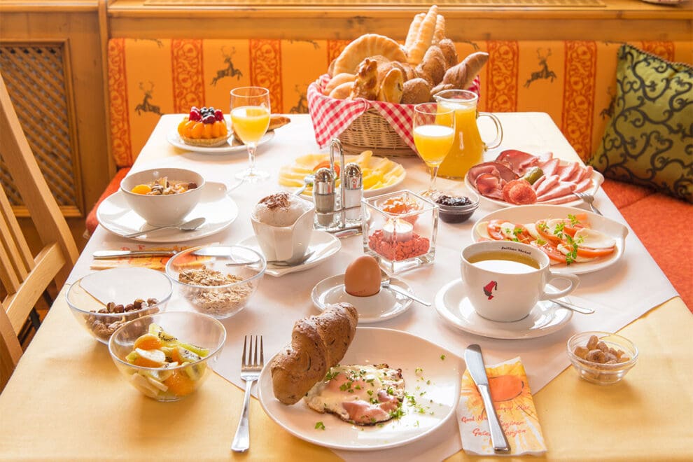 Frühstücksbuffet - Hotel-Garni Binggl